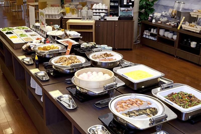 โฮเต็ล พอร์ต พลาซ่า ชิบะ Hotel ภายนอก รูปภาพ A buffet in Japan